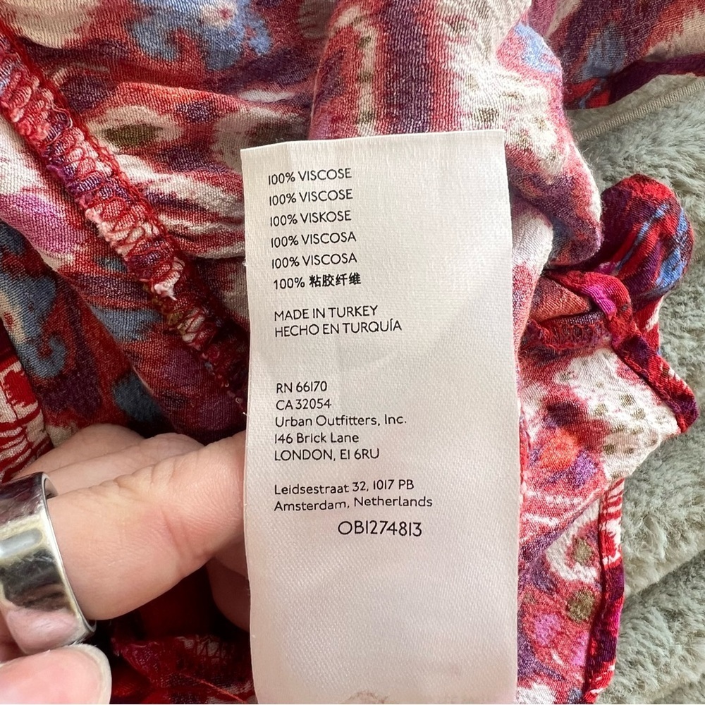 Anthropologie Robin Tiered Mini Dress- S - Picture 7 of 7